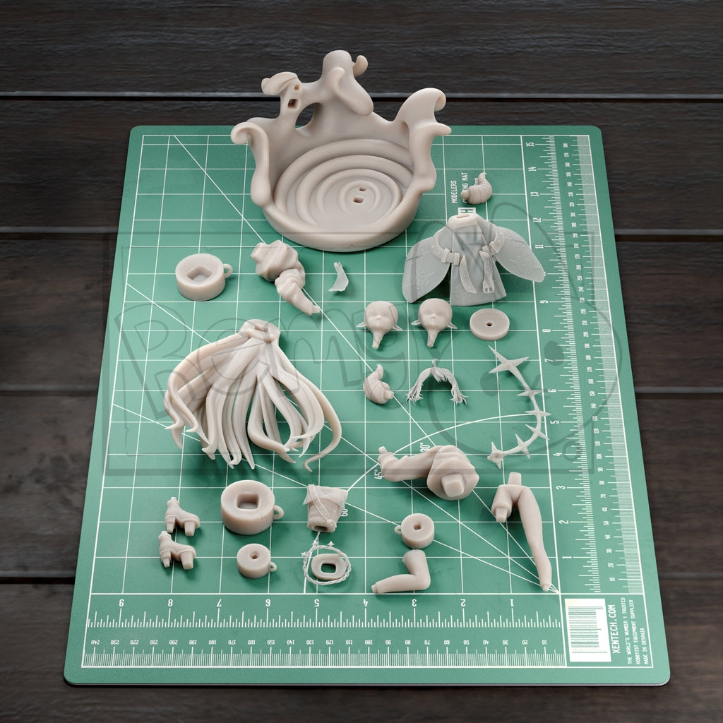 La+ Darknesss (Hololive) resin figure by RemyJF — studio render 3