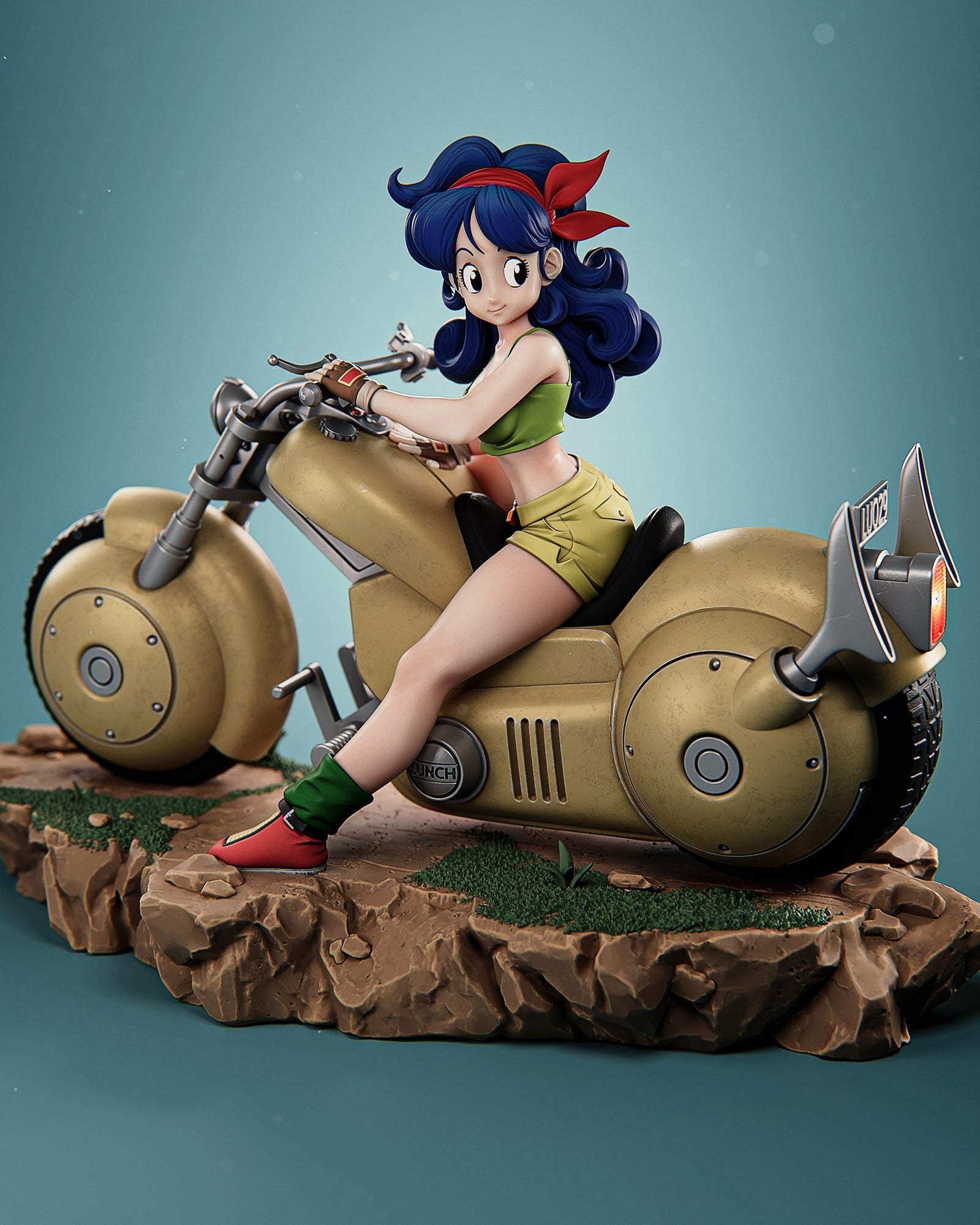 Launch Dragon Ball resin figure by CA 3D Studios — studio preview 1