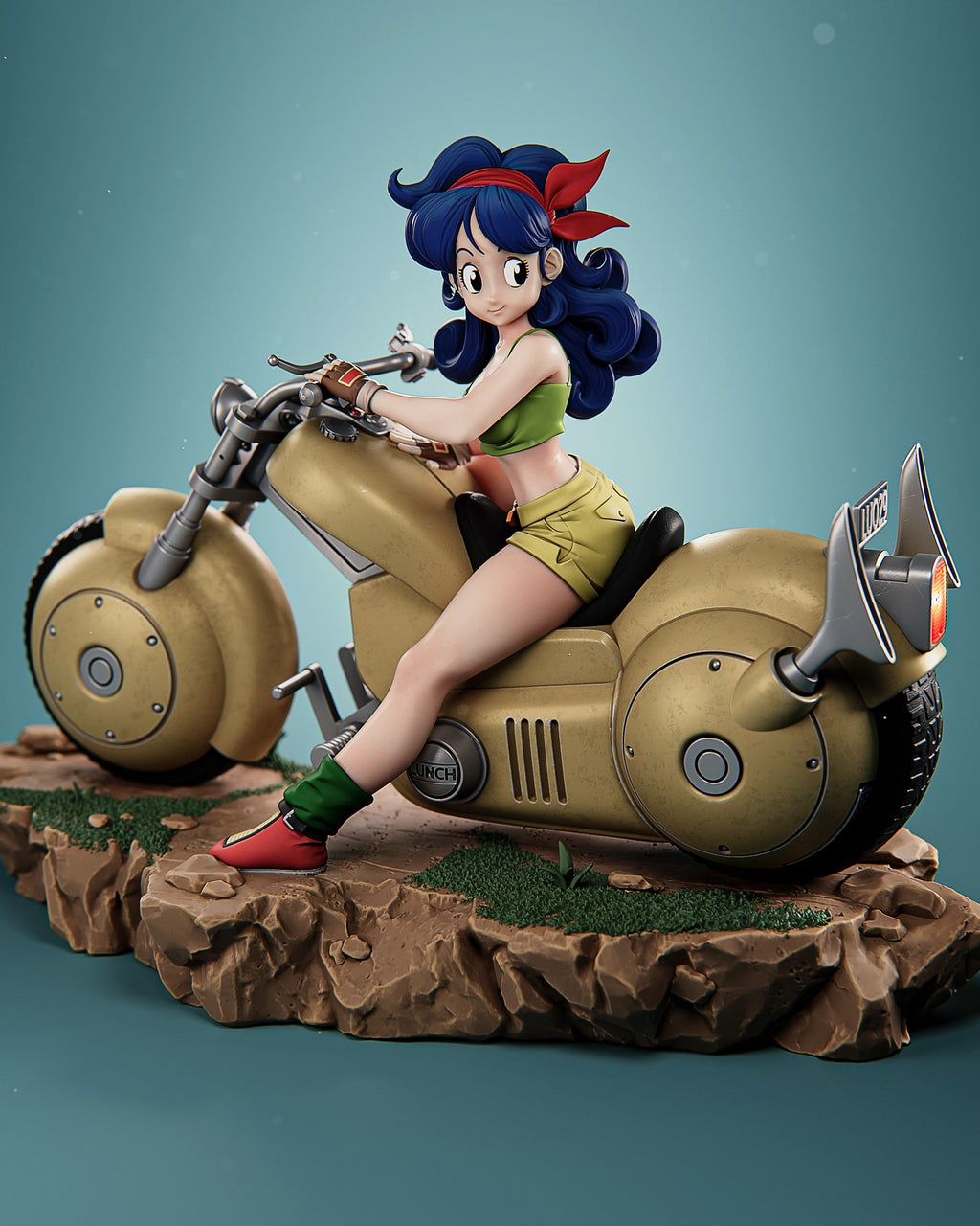 Launch Dragon Ball resin figure by CA 3D Studios — studio preview 1