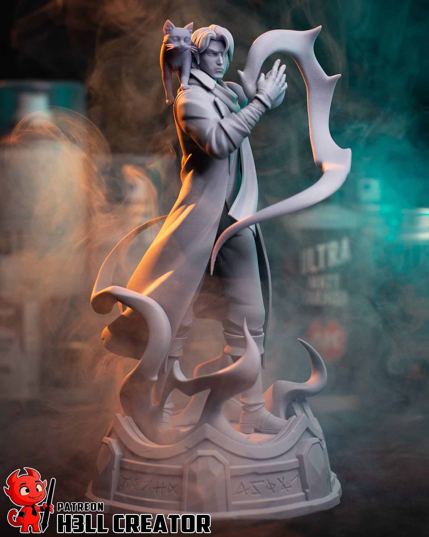 Caleb Widogast (Critical Role) resin figure by h3LLcreator — studio render 11