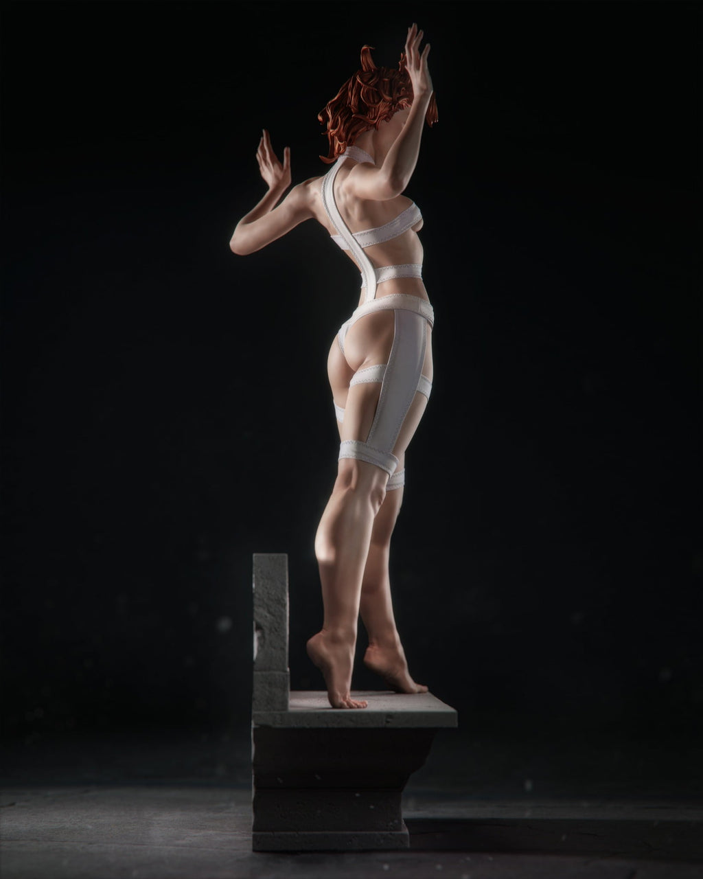 Leeloo The Fifth Element resin figure by CA 3D Studios — studio preview 2