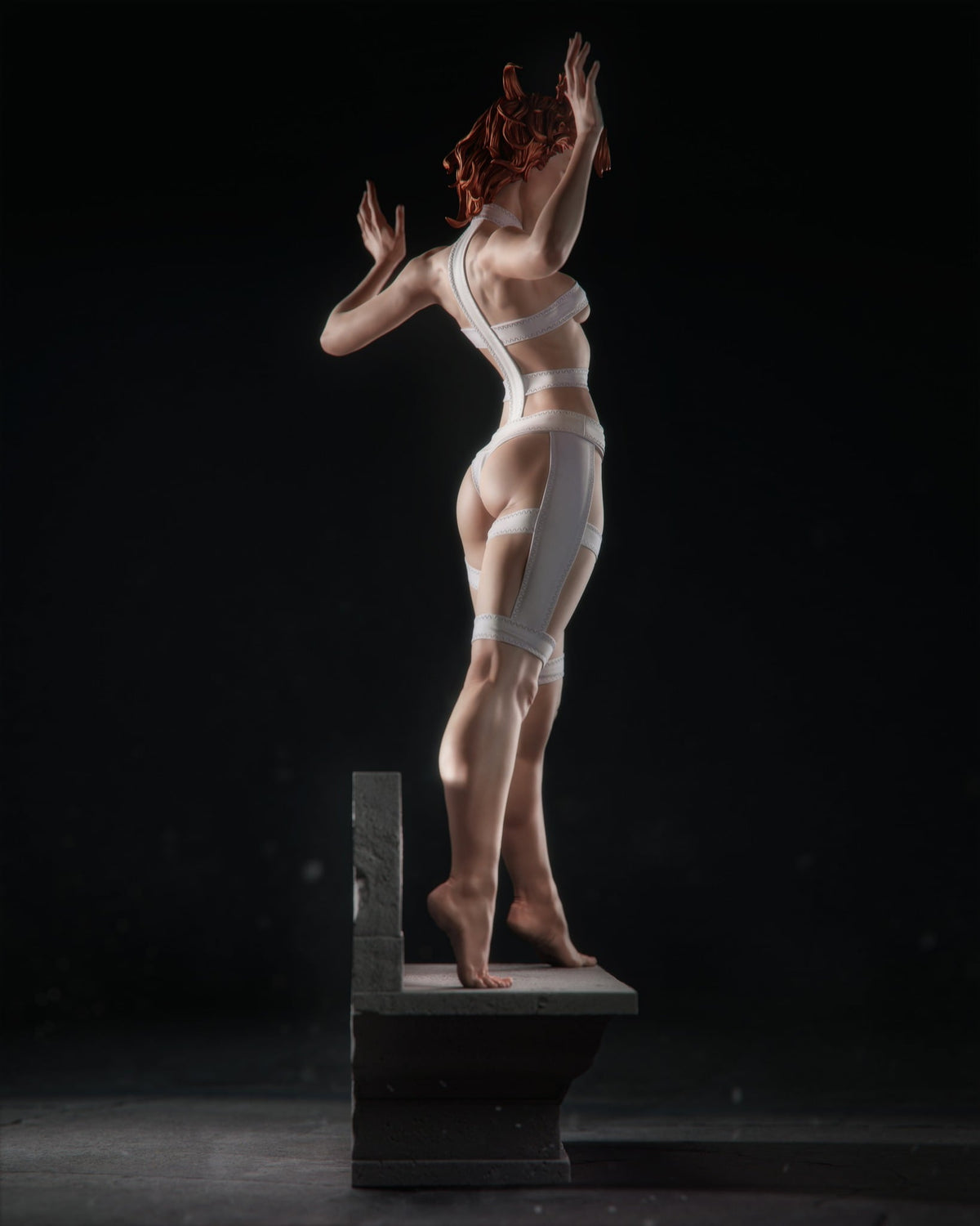 Leeloo The Fifth Element resin figure by CA 3D Studios — studio preview 2