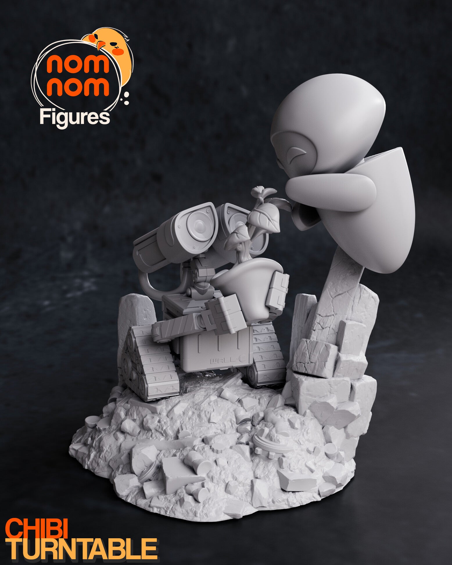WALL-E and EVE — studio render 7