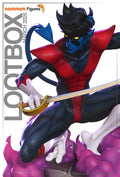 Nightcrawler Marvel resin figure by NomNom Figures — studio preview 1