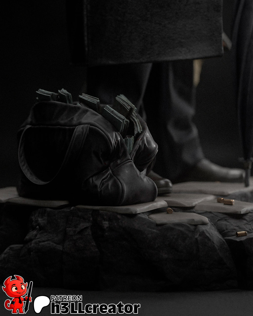 Oswald Cobb (DC) resin figure by h3LLcreator — studio render 10