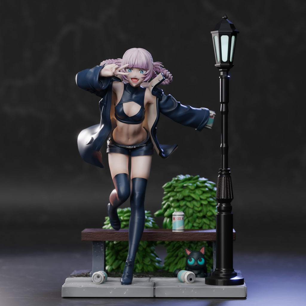 Nazuna Nanakusa (Call of the Night) resin figure by Tenshi Figures — studio render 4