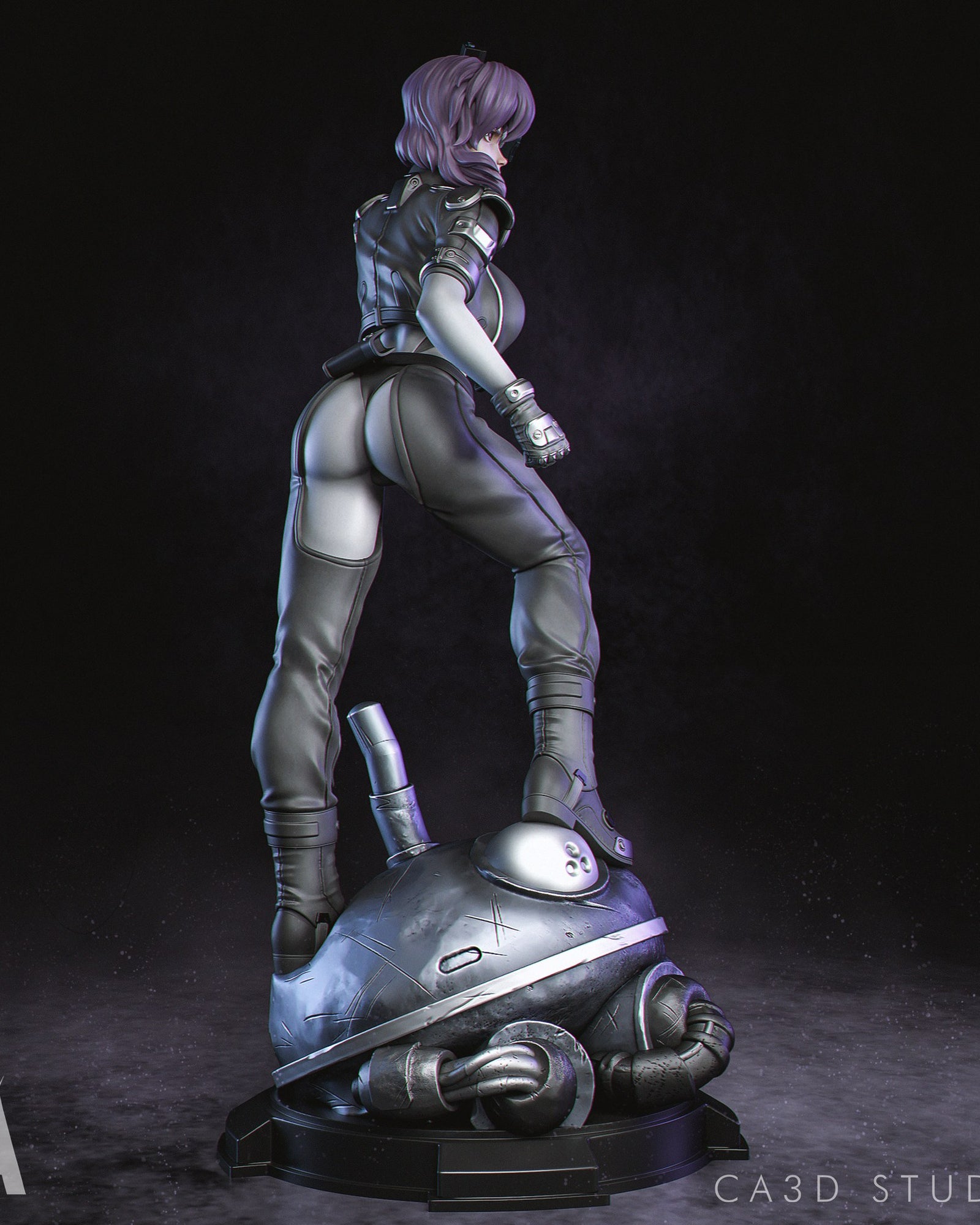 Motoko Kusanagi — studio render 4