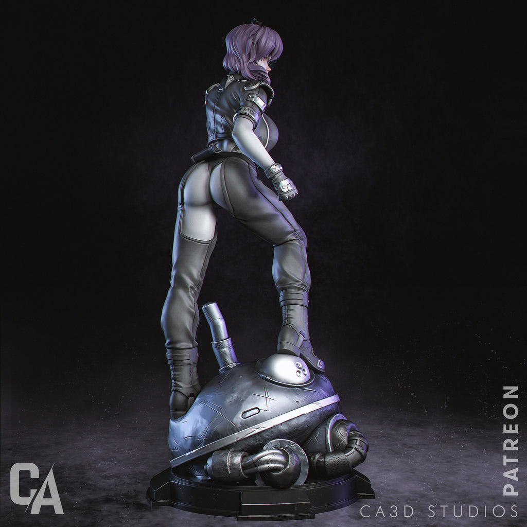 Motoko Kusanagi — studio render 4