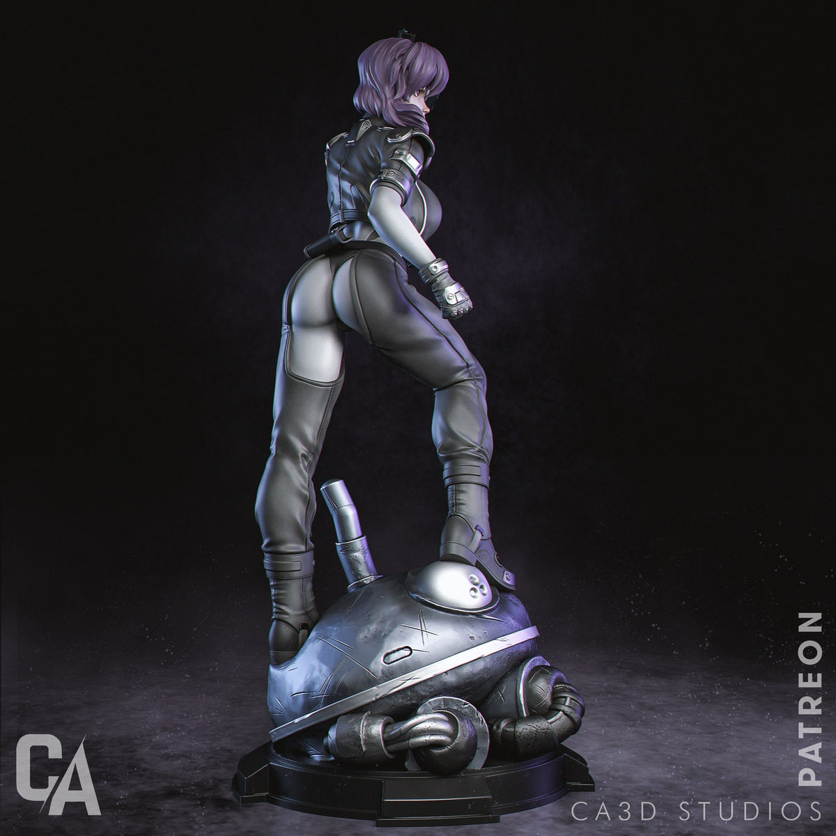Motoko Kusanagi — studio render 4