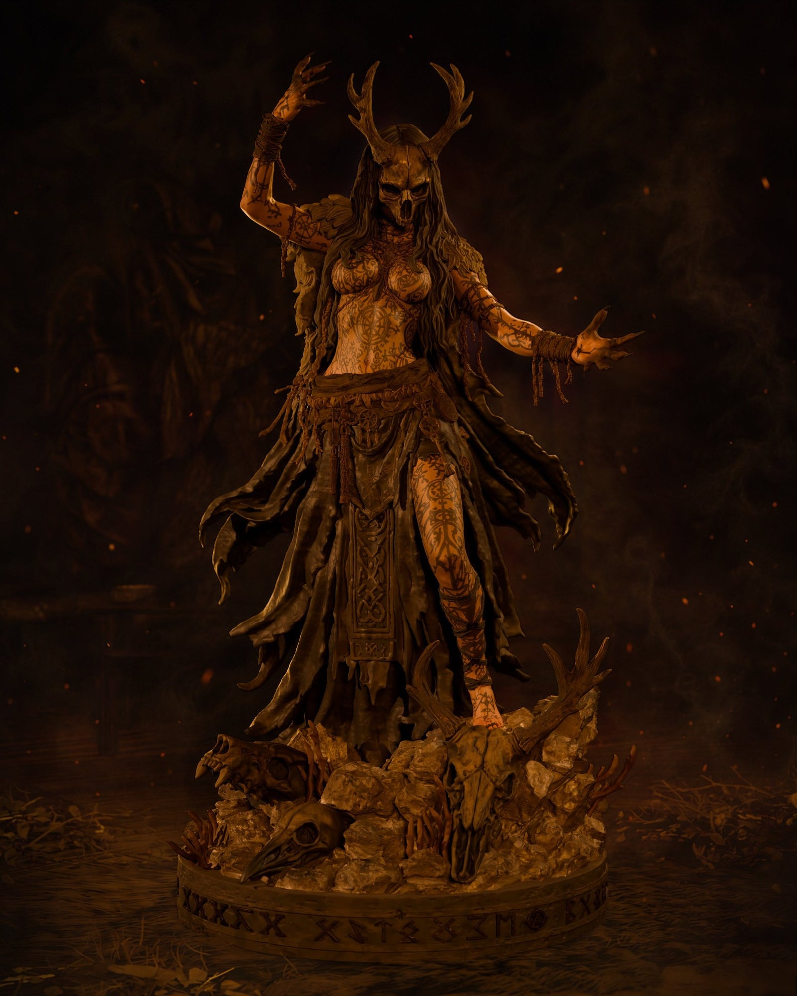 Norse Witch — studio render 2