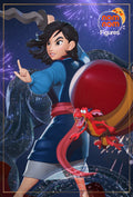 Mulan resin figure by NomNom Figures — studio preview 1
