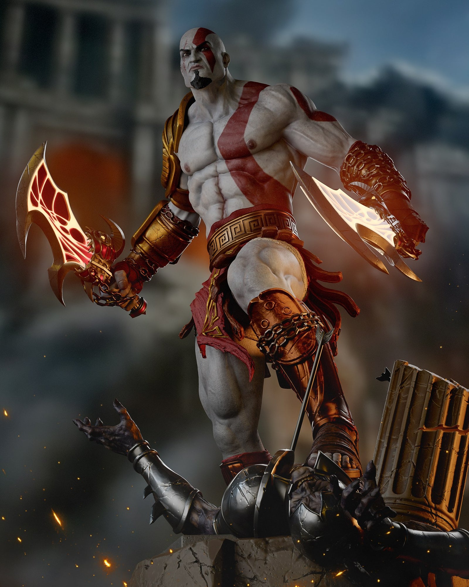 Kratos — studio render 3