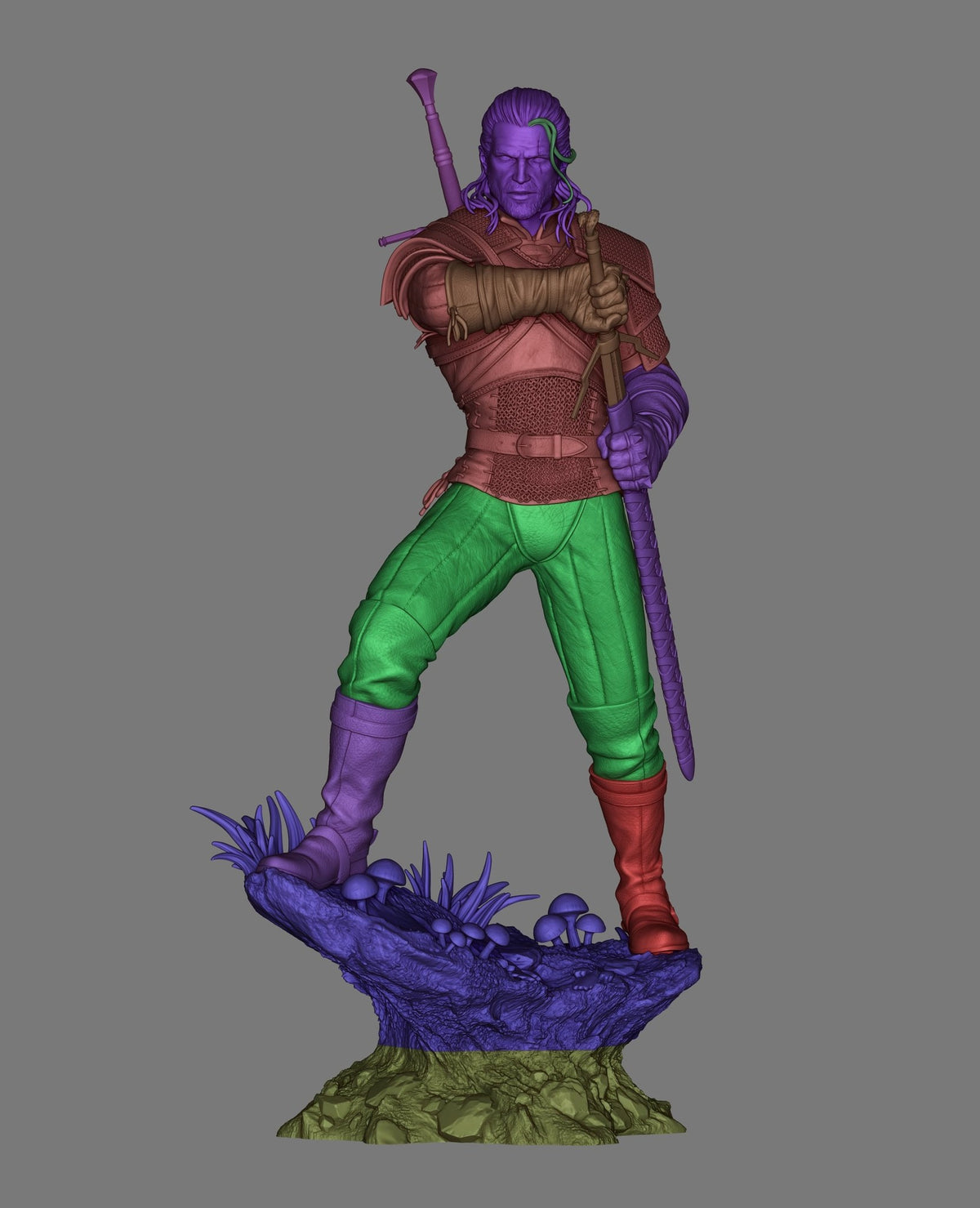 Geralt of Rivia — studio render 7