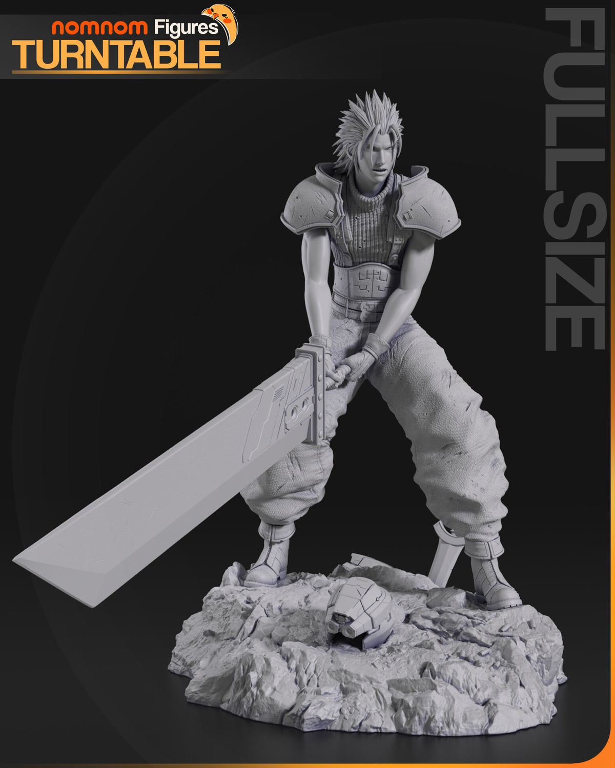 Zack Fair — studio render 5