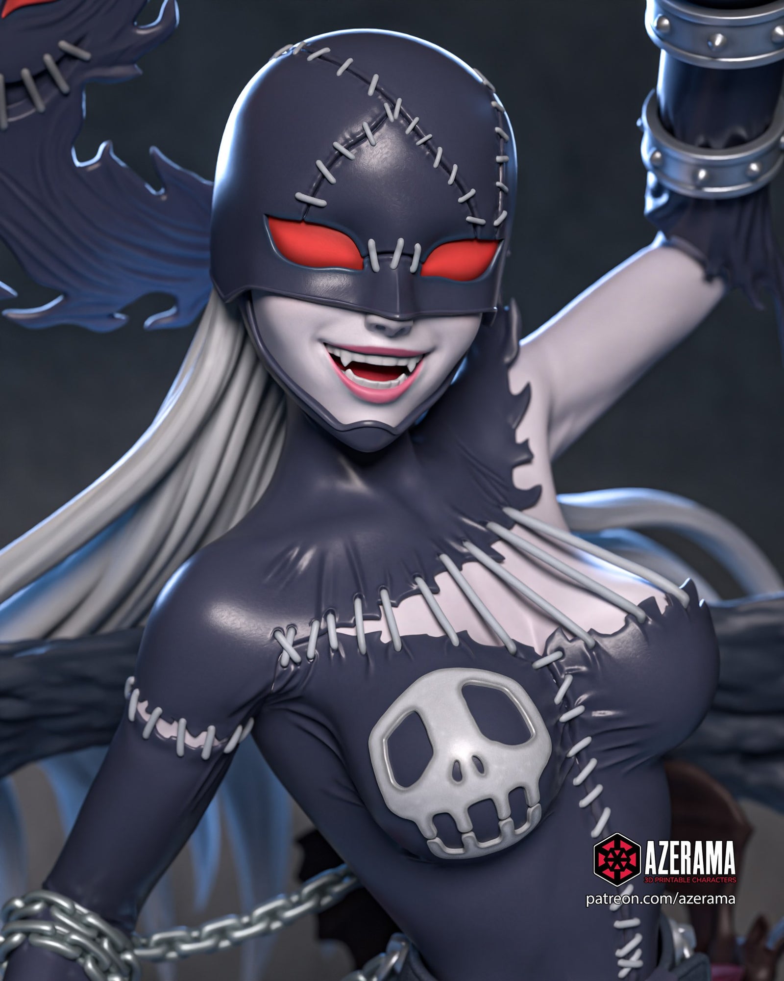 LadyDevimon (Digimon) resin figure by Azerama — studio render 2
