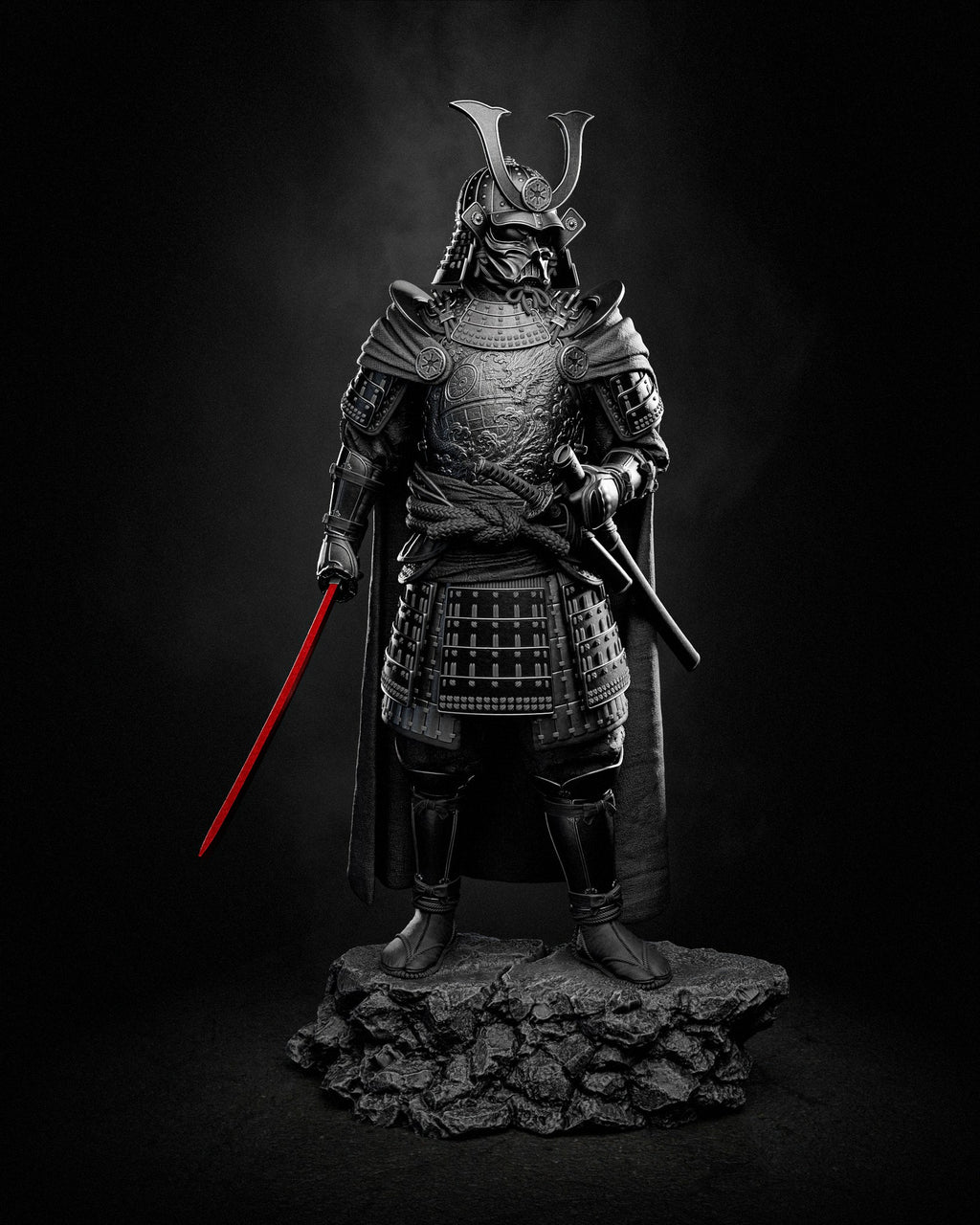 Darth Vader Star Wars resin figure by CA 3D Studios — studio preview 5