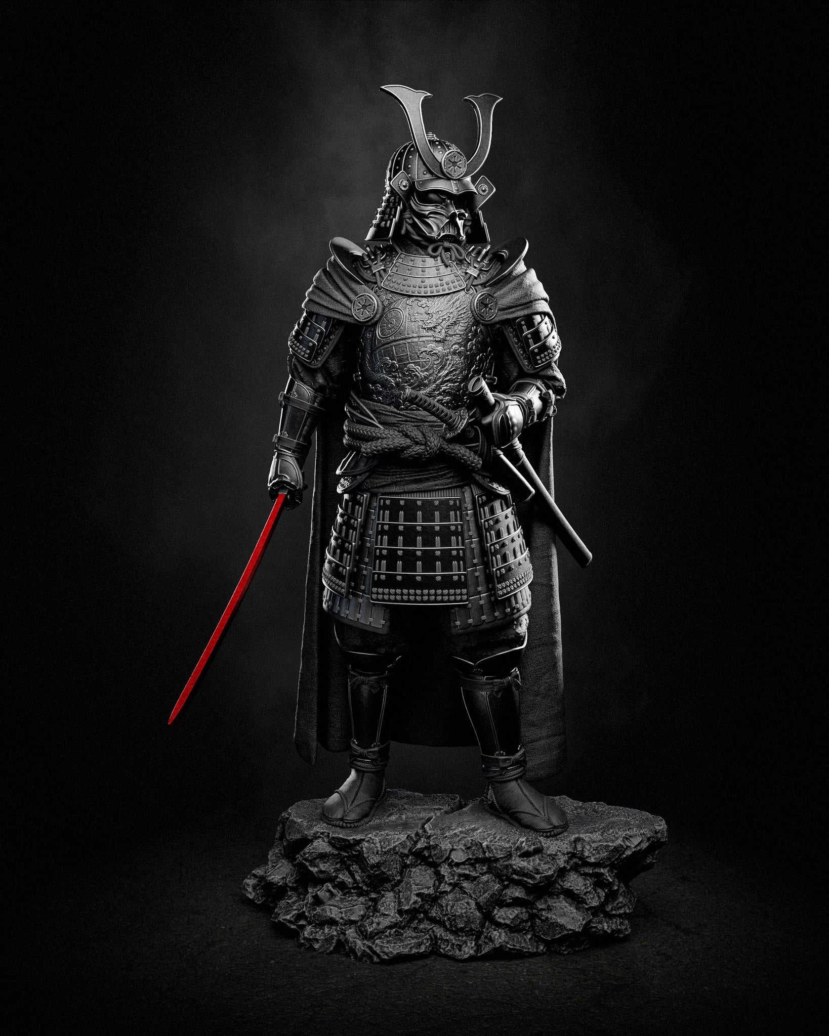 Darth Vader Star Wars resin figure by CA 3D Studios — studio preview 5