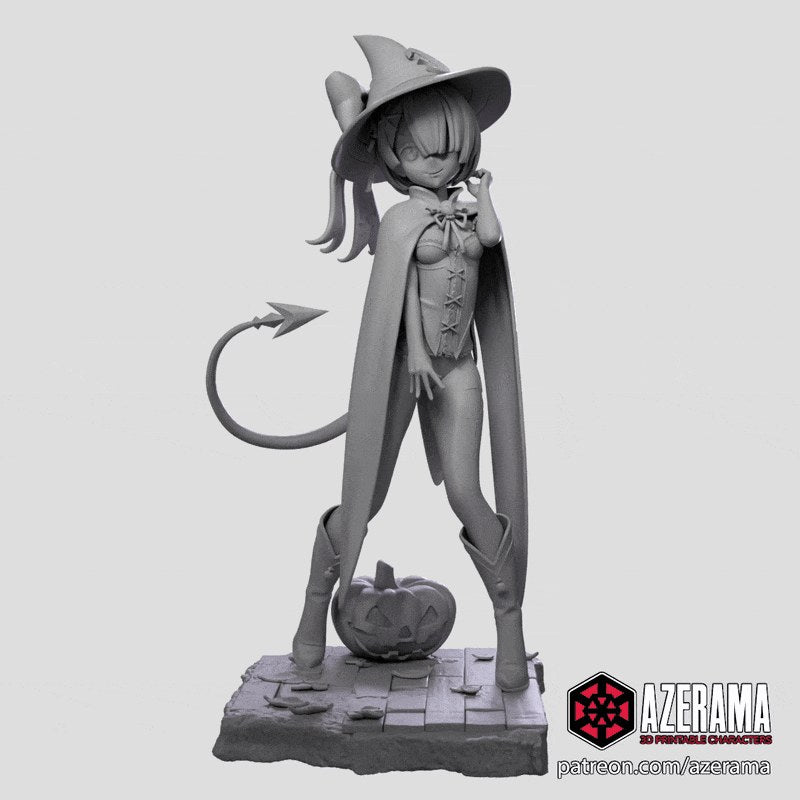Ram (Re:Zero) resin figure by Azerama — studio render 6