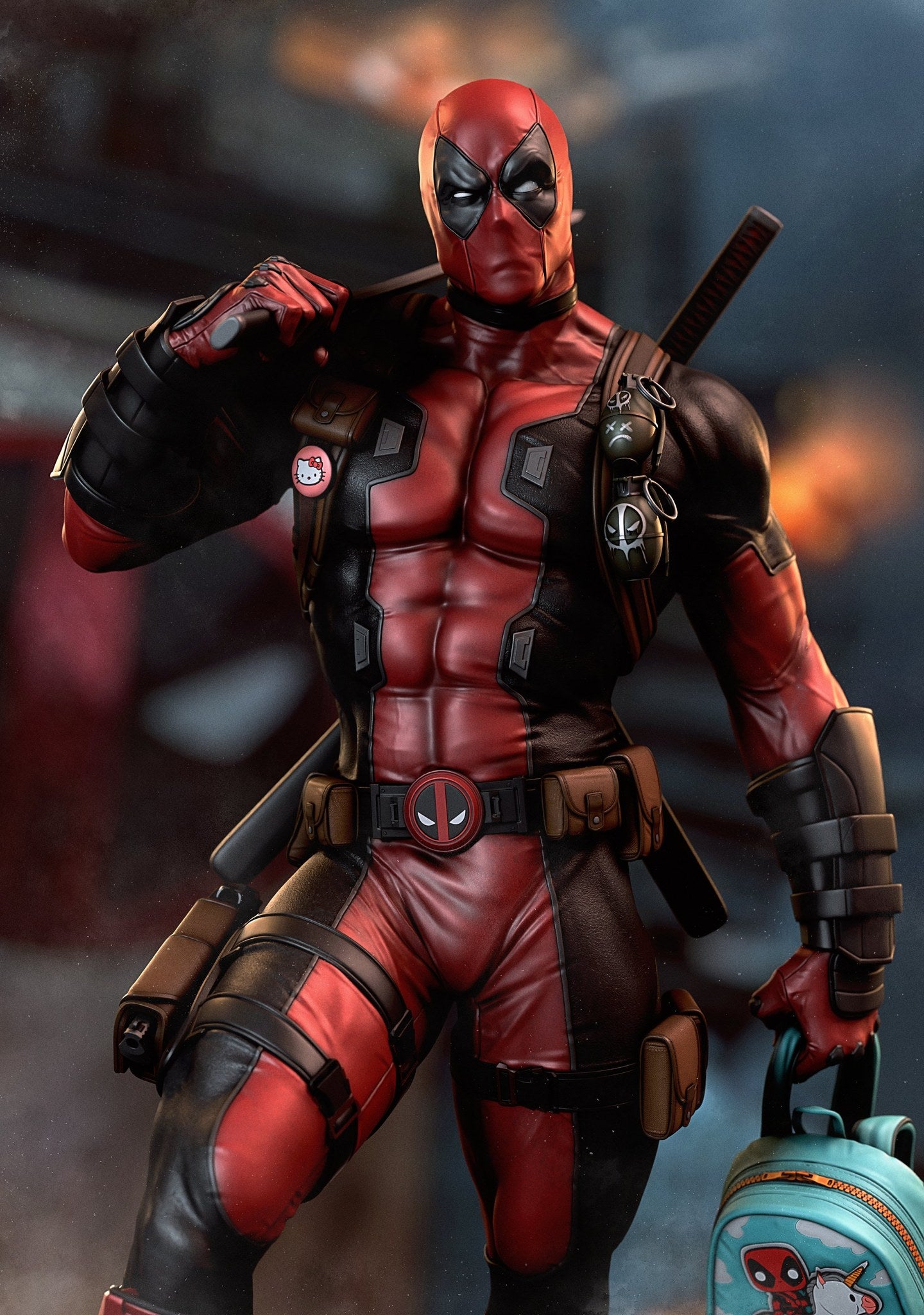 Deadpool — studio render 6