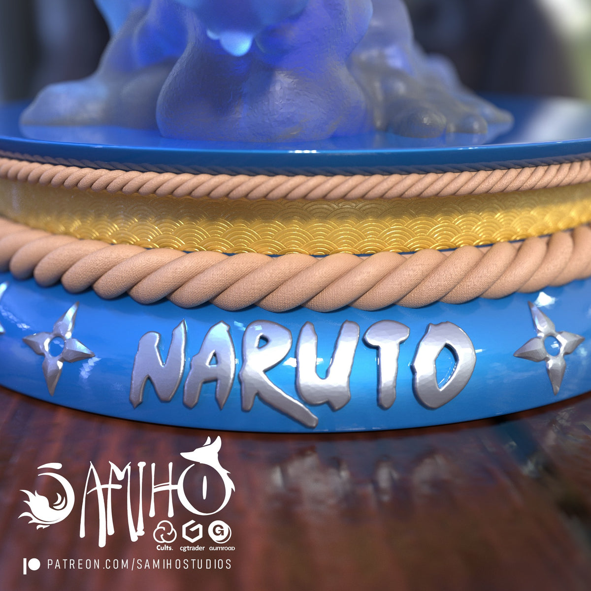 haku naruto samiho studios crystal mirror