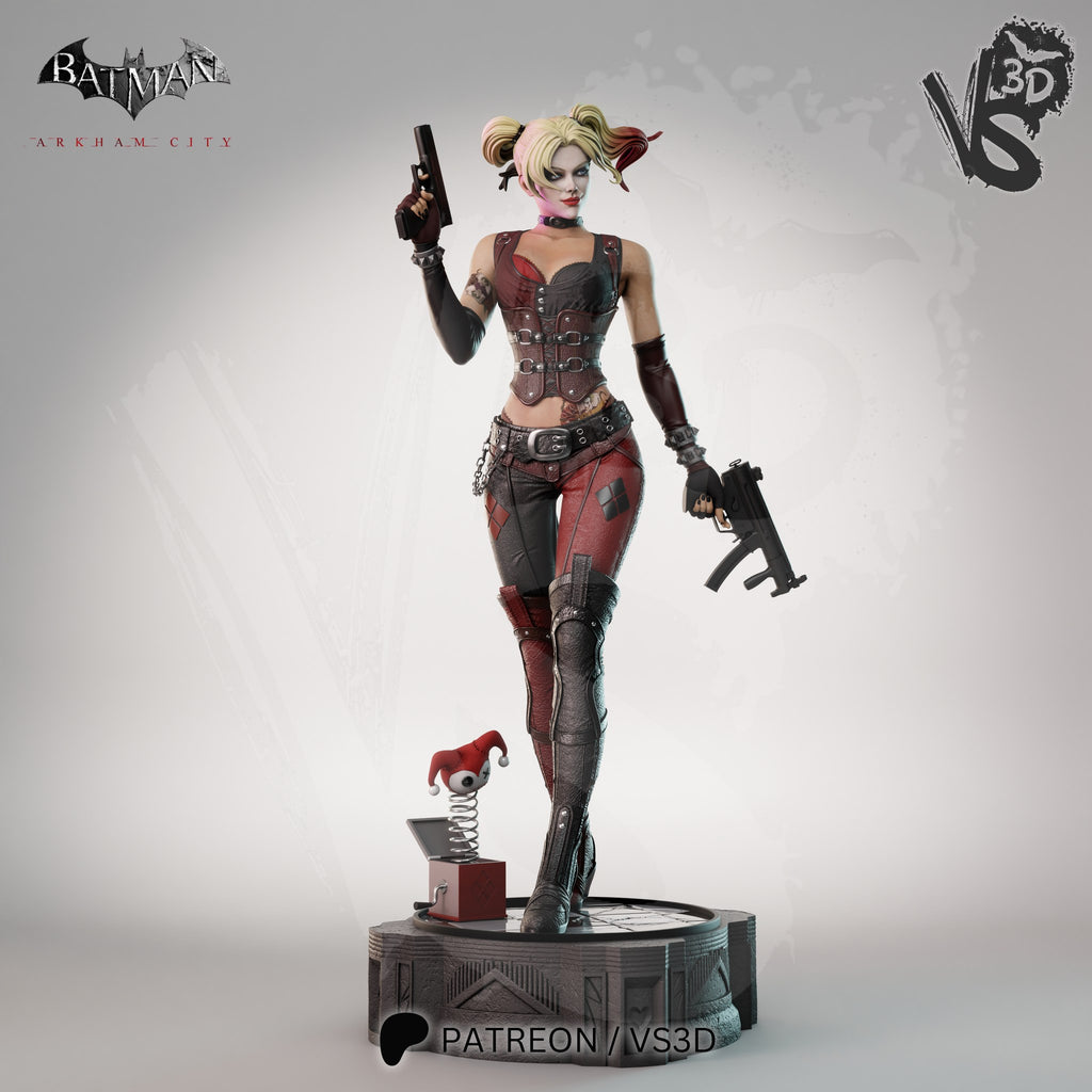 harley quinn dc vs3d arkham