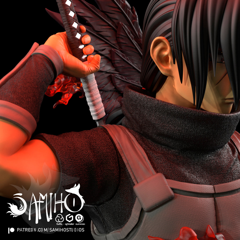 itachi uchiha naruto samiho studios anbu