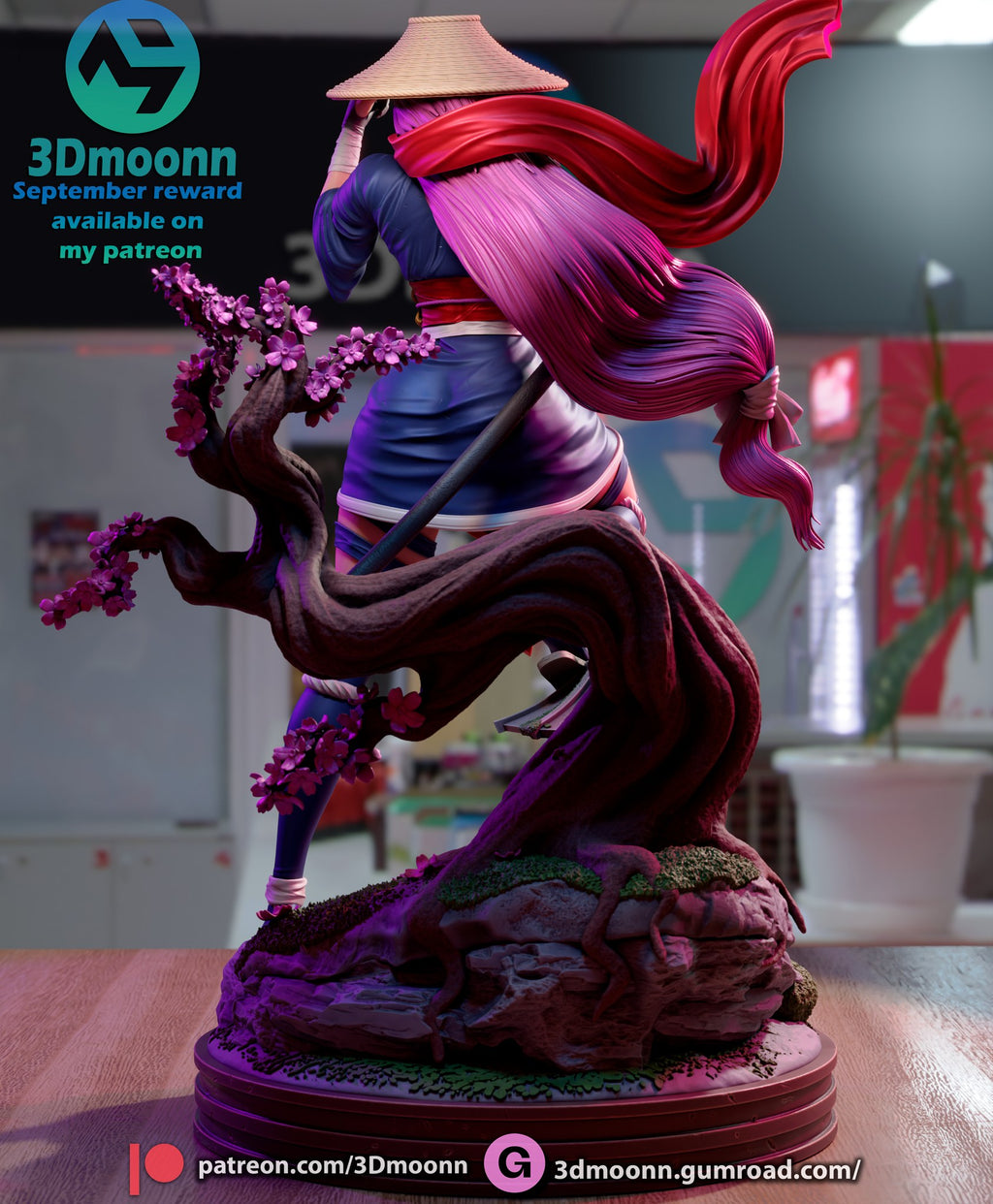 psylocke marvel 3dmoonn