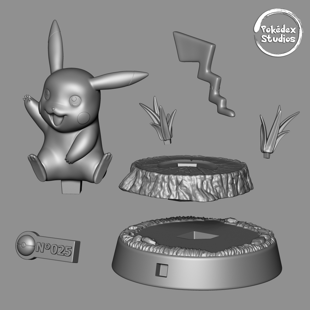 pikachu pokemon pokedex studios b