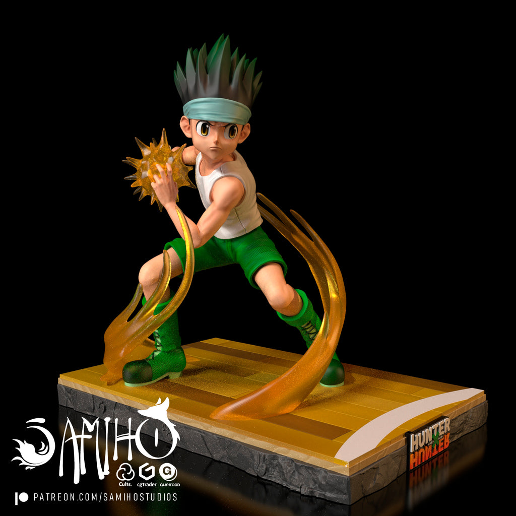 gon freecss hunter x samiho studios