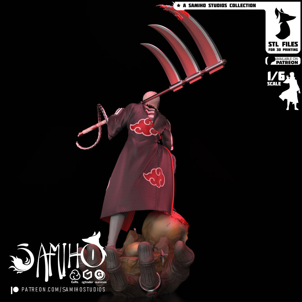 hidan naruto samiho studios