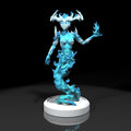 Fire Elemental (_Original Characters) resin figure by h3LLcreator — studio render 1