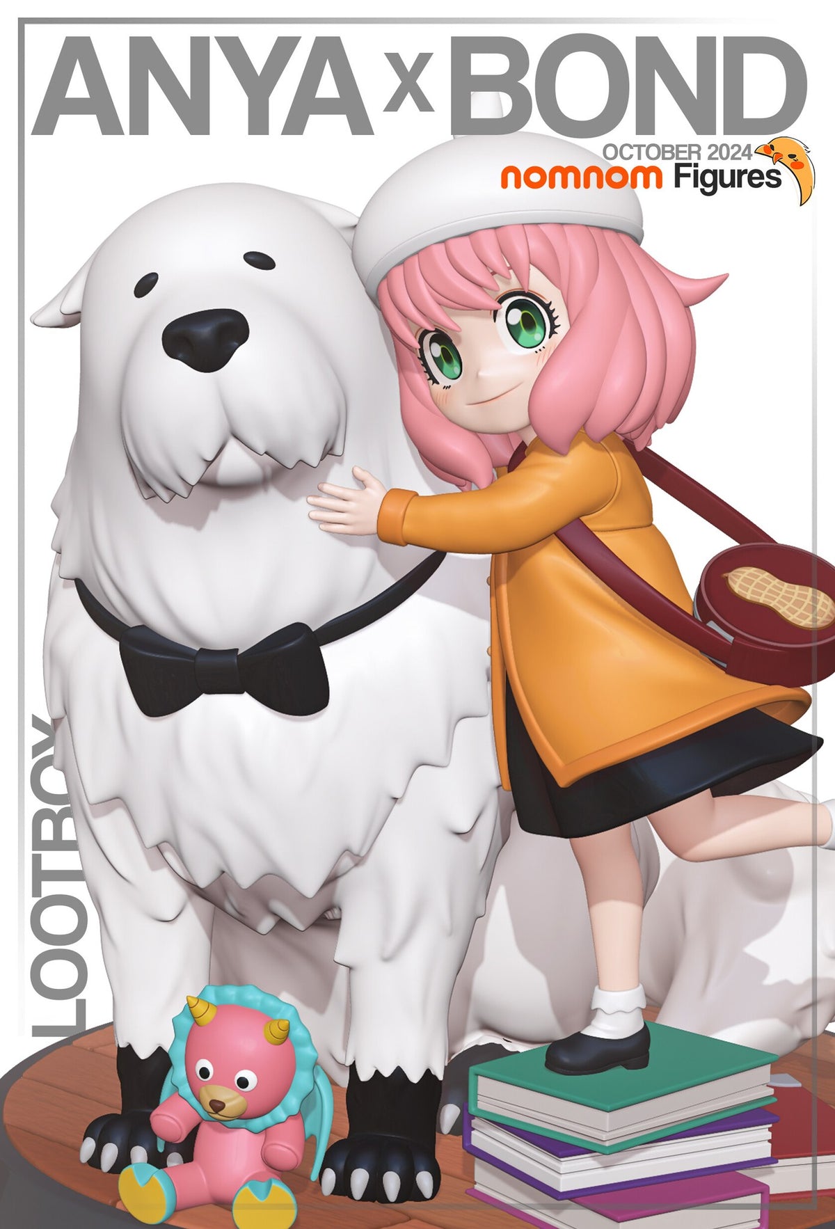 Anya x Bond Spy x Family resin figure by NomNom Figures — studio preview 1