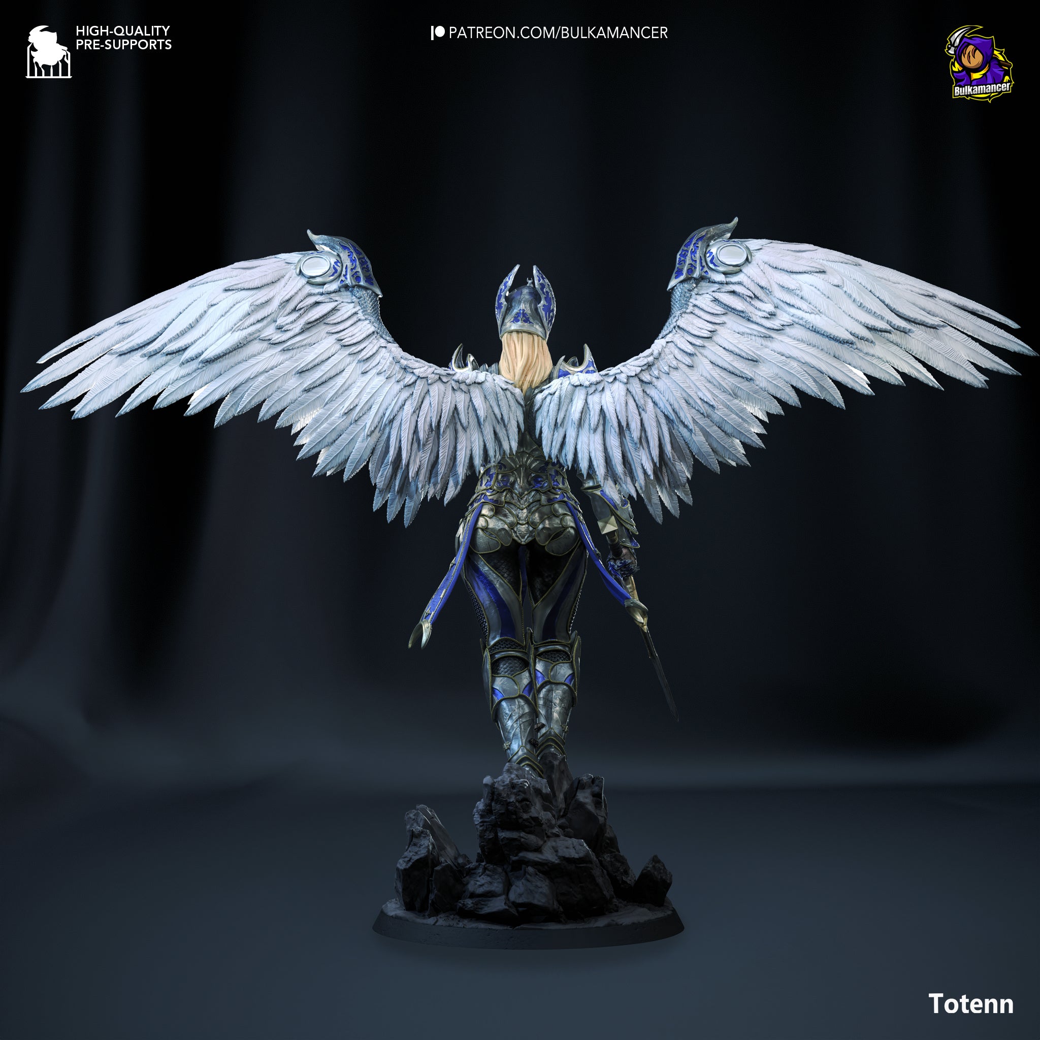 Dame Aylin (Baldur's Gate) resin figure by Bulkamancer — studio render 5