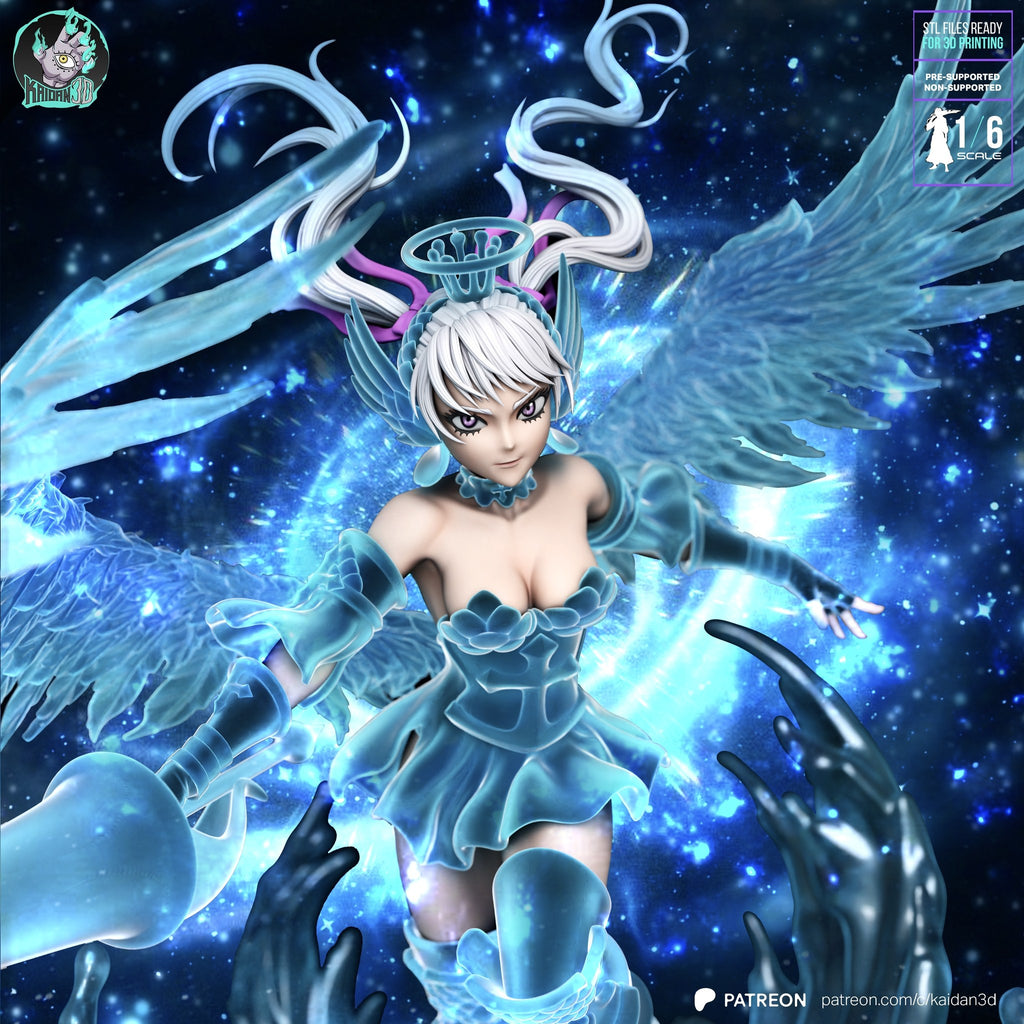 Noelle Silva (Black Clover) resin figure by Kaidan 3D — studio render 1