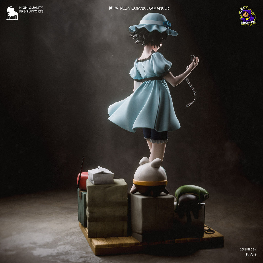 Mayuri Shiina (Steins Gate) resin figure by Bulkamancer — studio render 8