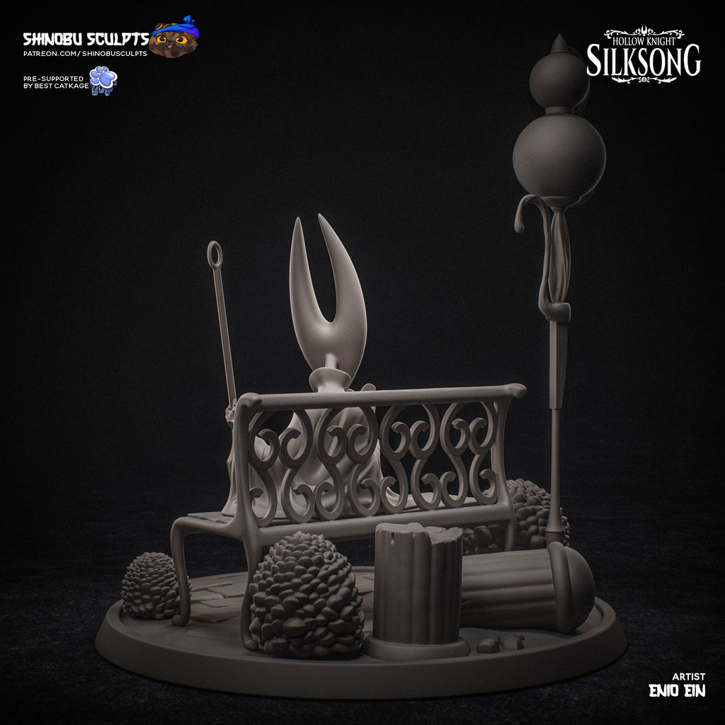 Hornet (Hollow Knight) resin figure by Shinobu Sculpts — studio render 6