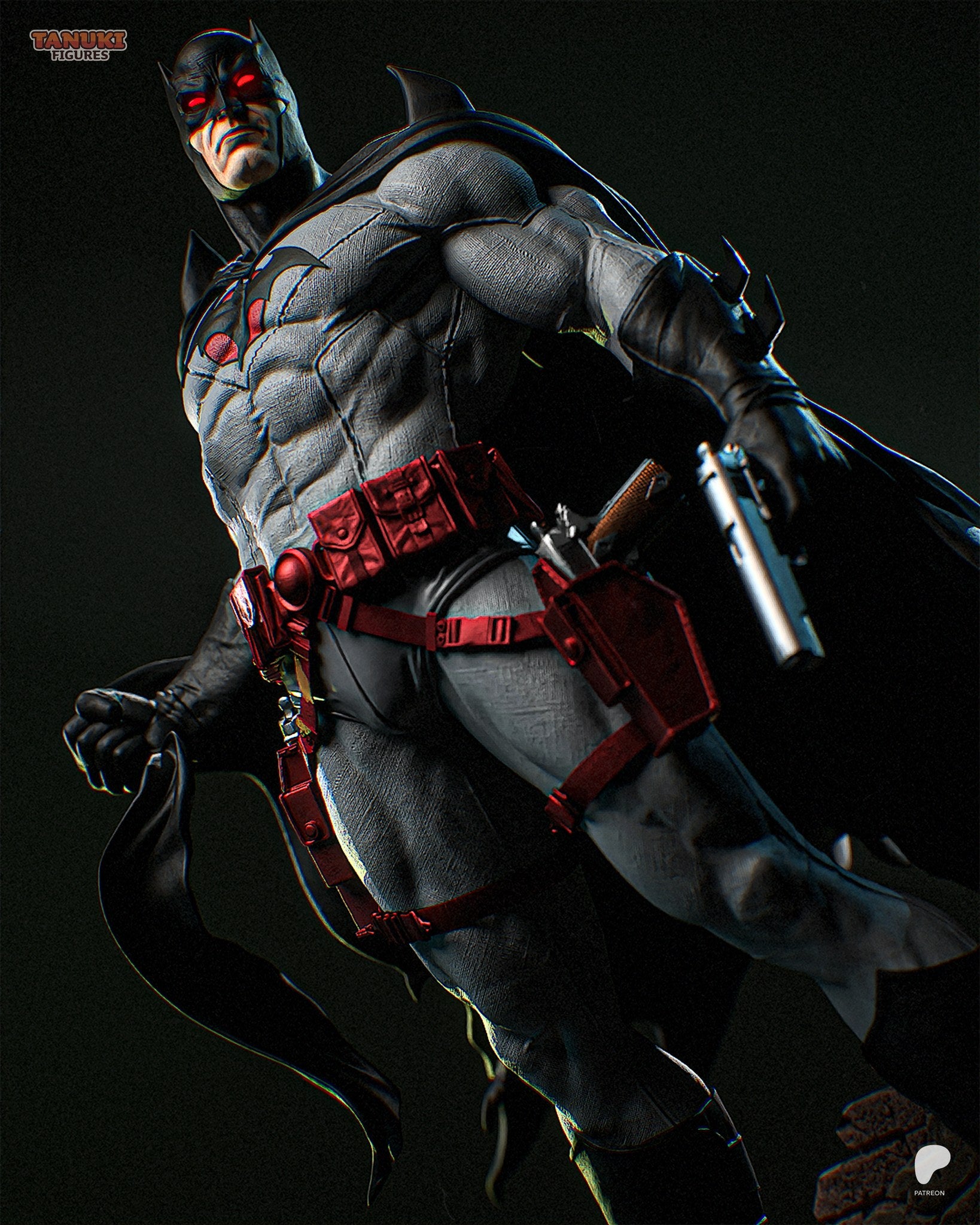 Thomas Wayne (DC) resin figure by Tanuki Figures — studio render 4