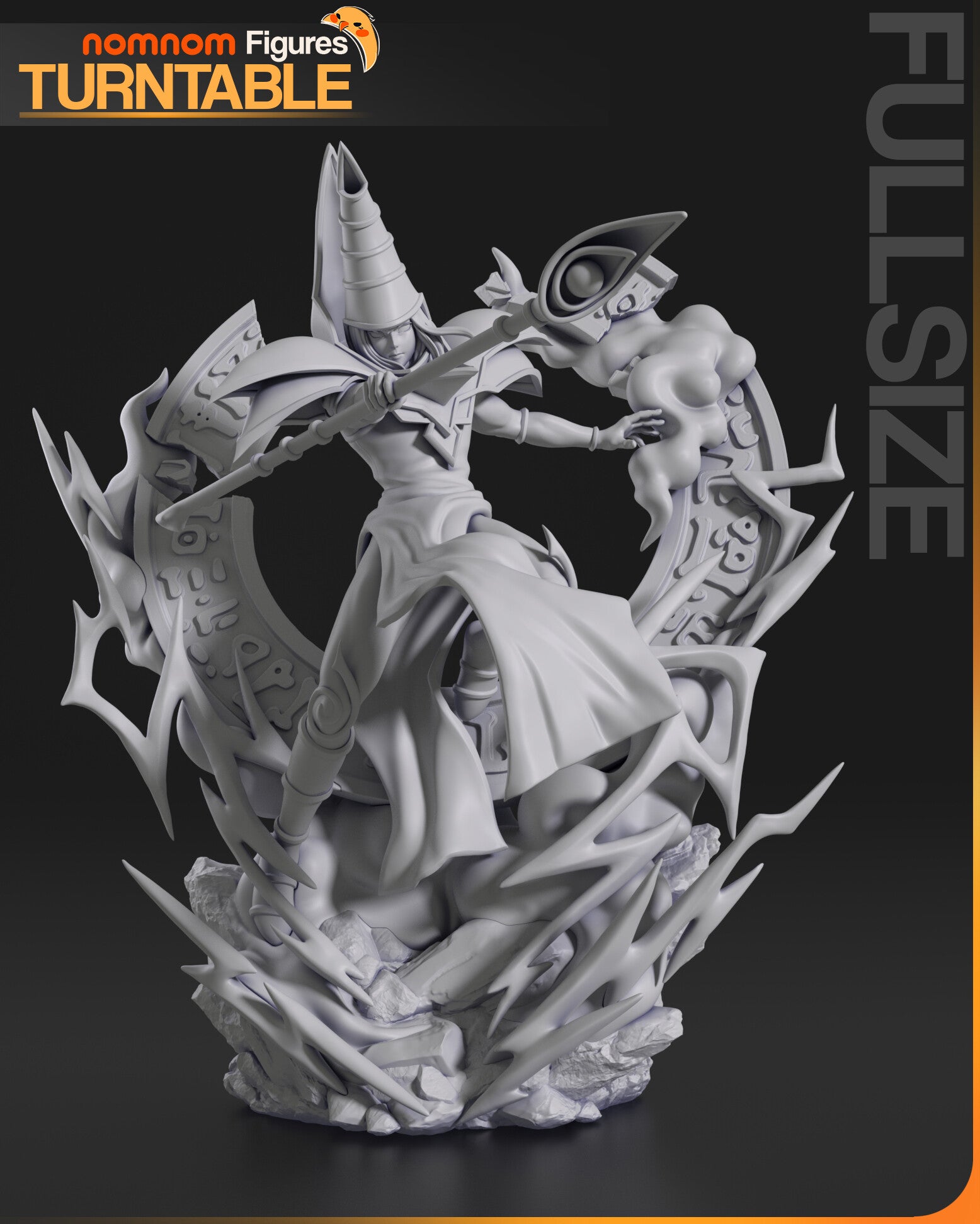 Dark Magician — studio render 4