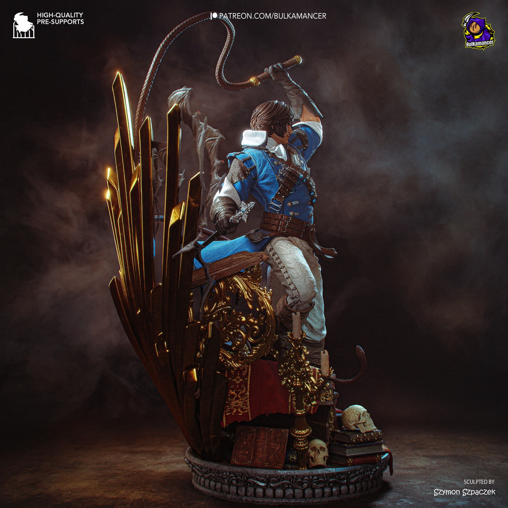 Richter Belmont (Castlevania) resin figure by Bulkamancer — studio render 4