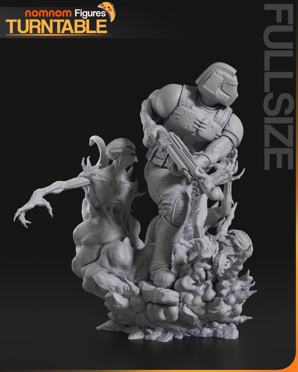 Doom Guy — studio render 7