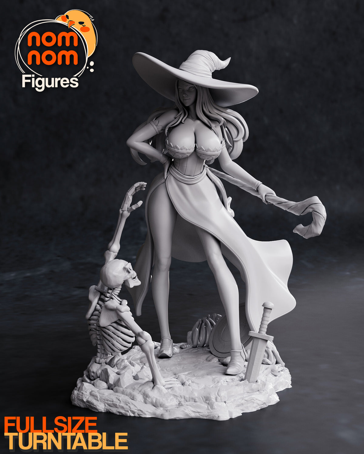 Sorceress — studio render 12