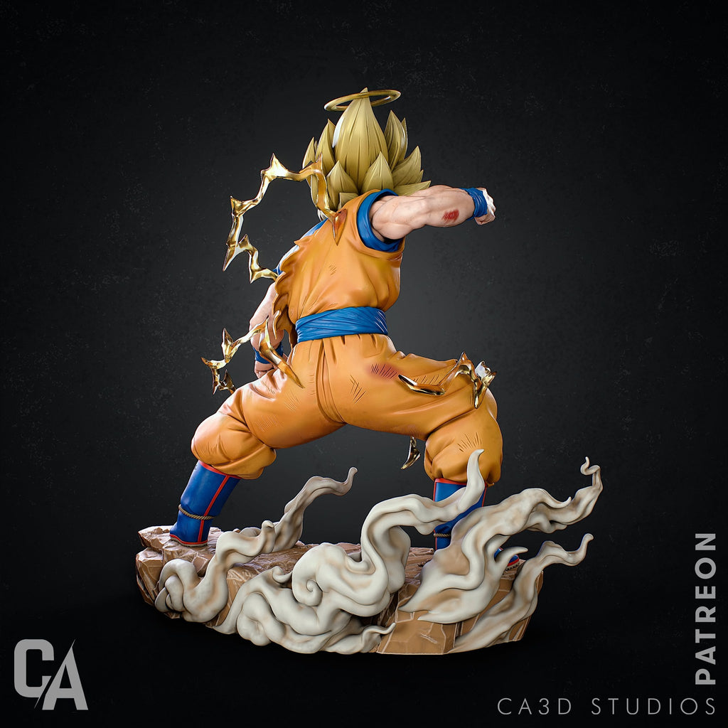 Goku — studio render 3