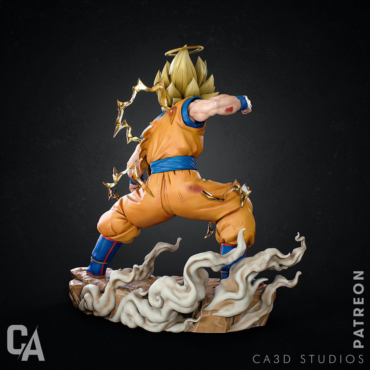 Goku — studio render 3