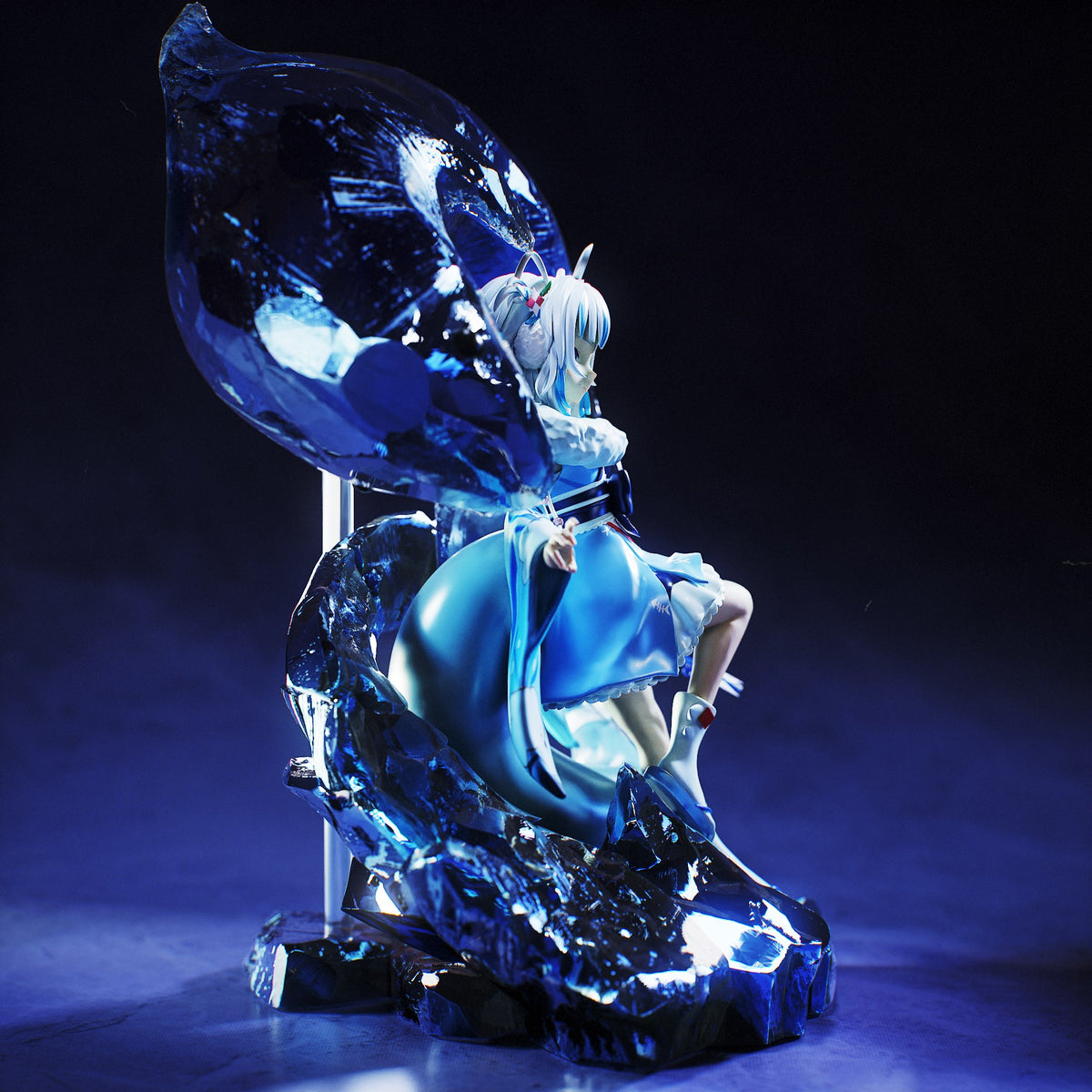 Gawr Gura (Hololive) resin figure by Tenshi Figures — studio render 6