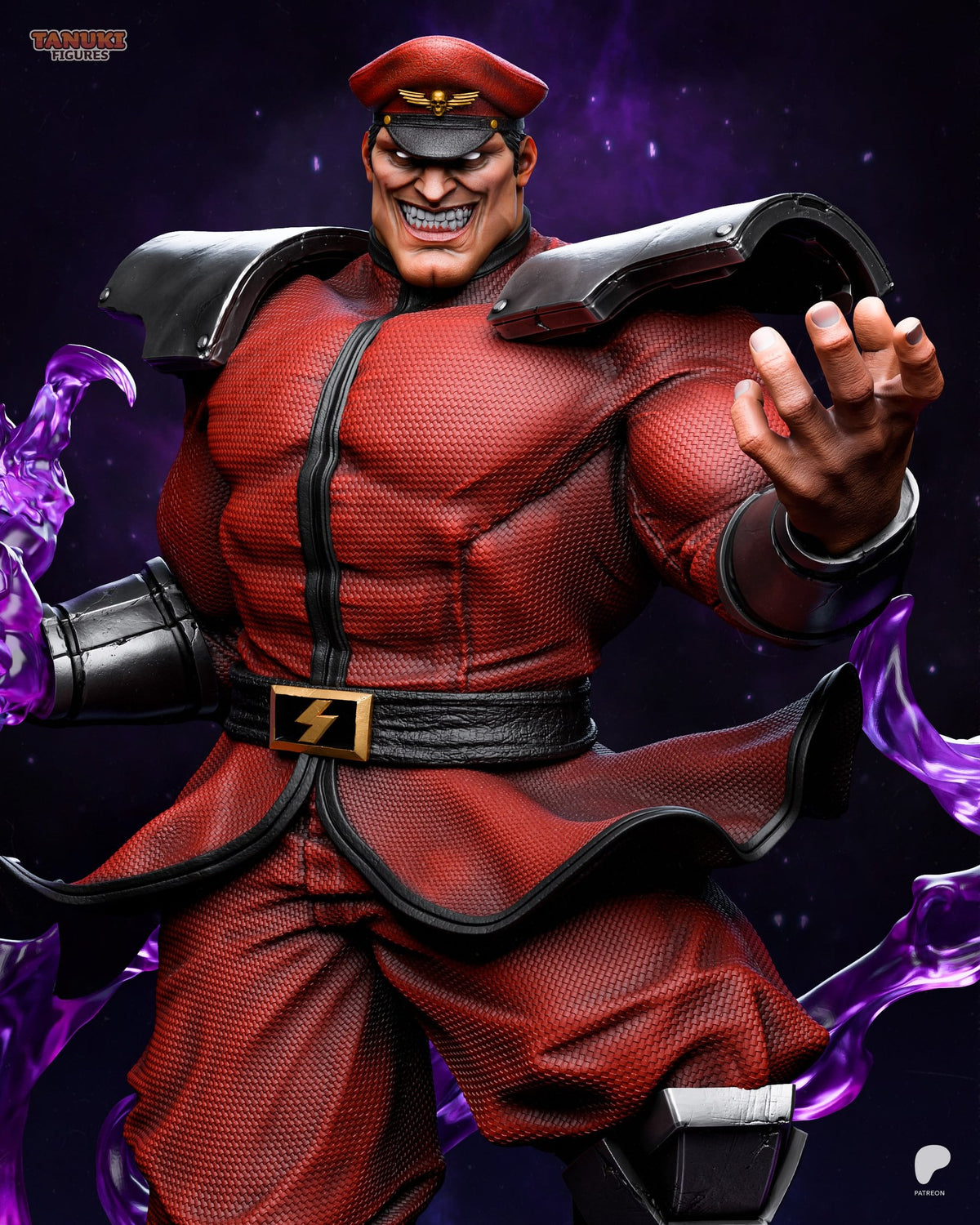M. Bison (Street Fighter) resin figure by Tanuki Figures — studio render 6