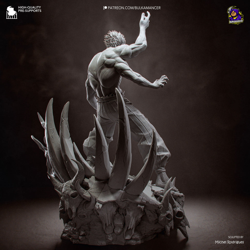 Ryomen Sukuna (Jujutsu Kaisen) resin figure by Bulkamancer — studio render 15