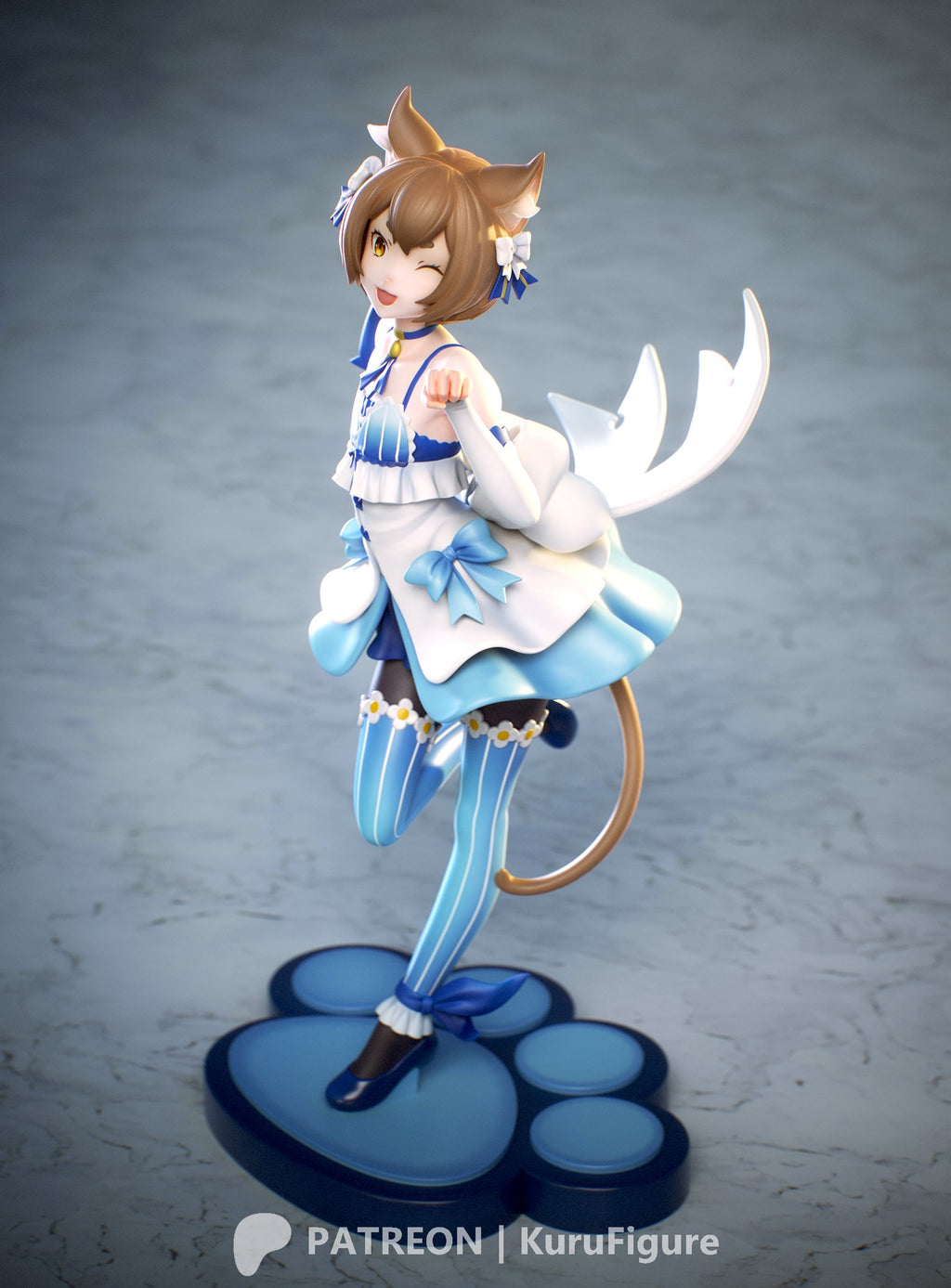 Felix Argyle (ReZero) resin figure by Kuru Figures — studio render 3