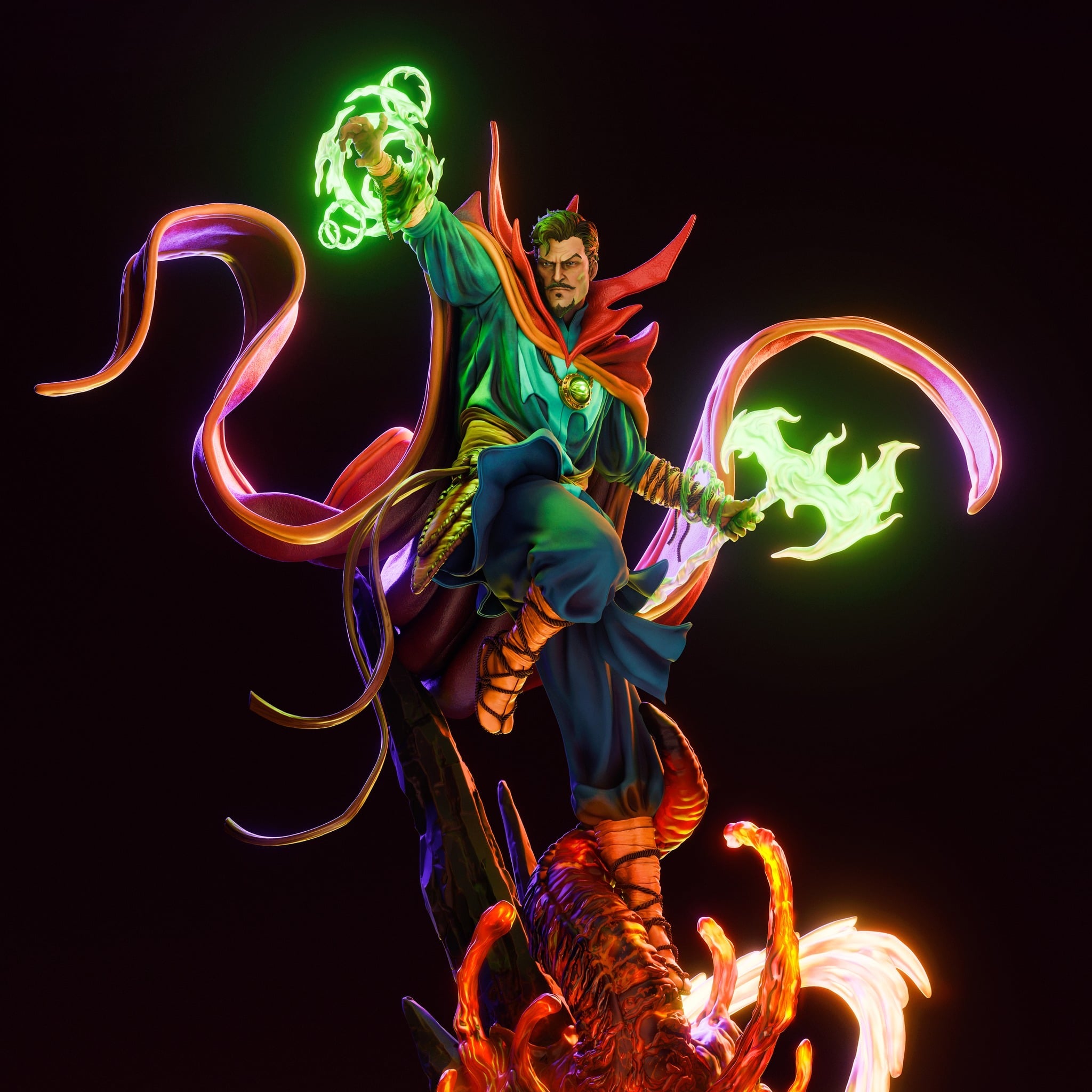 Doctor Strange — studio render 3