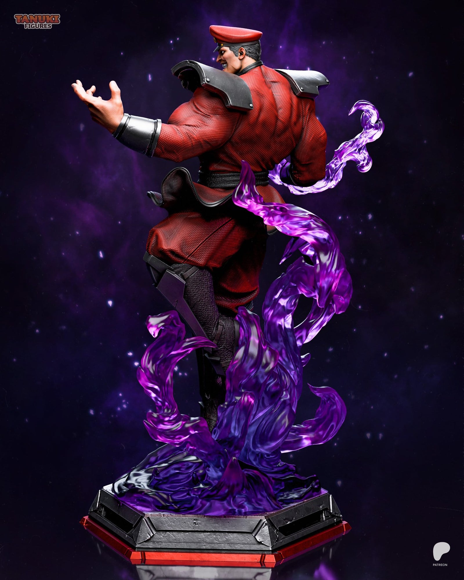 M. Bison (Street Fighter) resin figure by Tanuki Figures — studio render 5