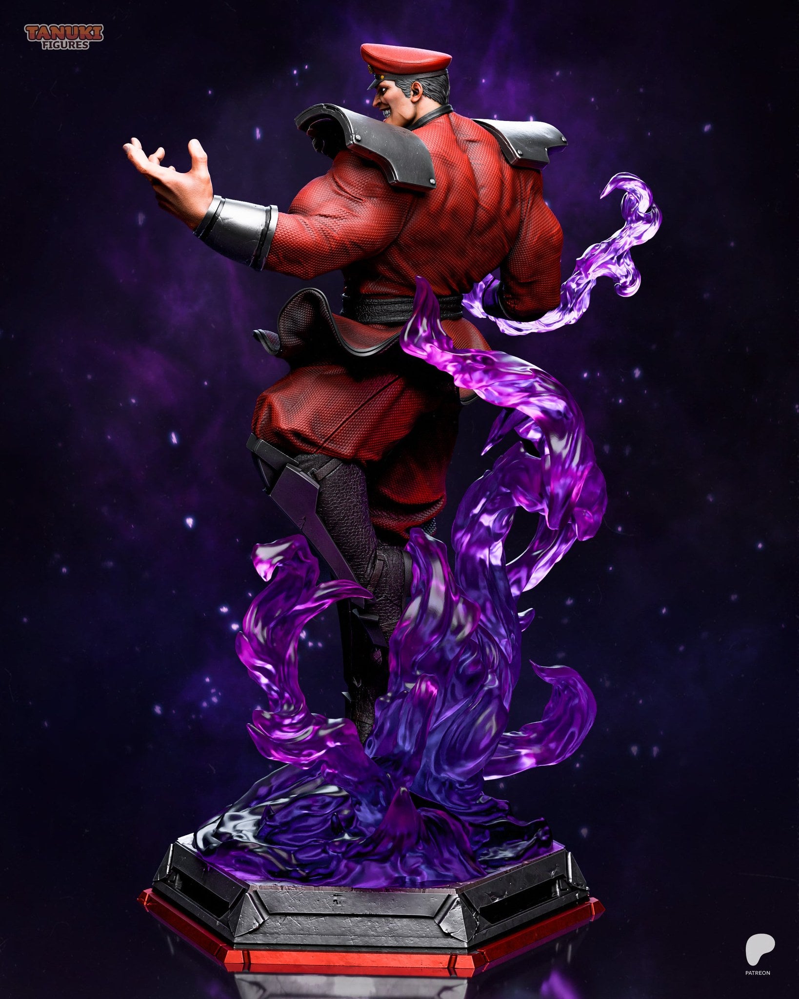 M. Bison (Street Fighter) resin figure by Tanuki Figures — studio render 5